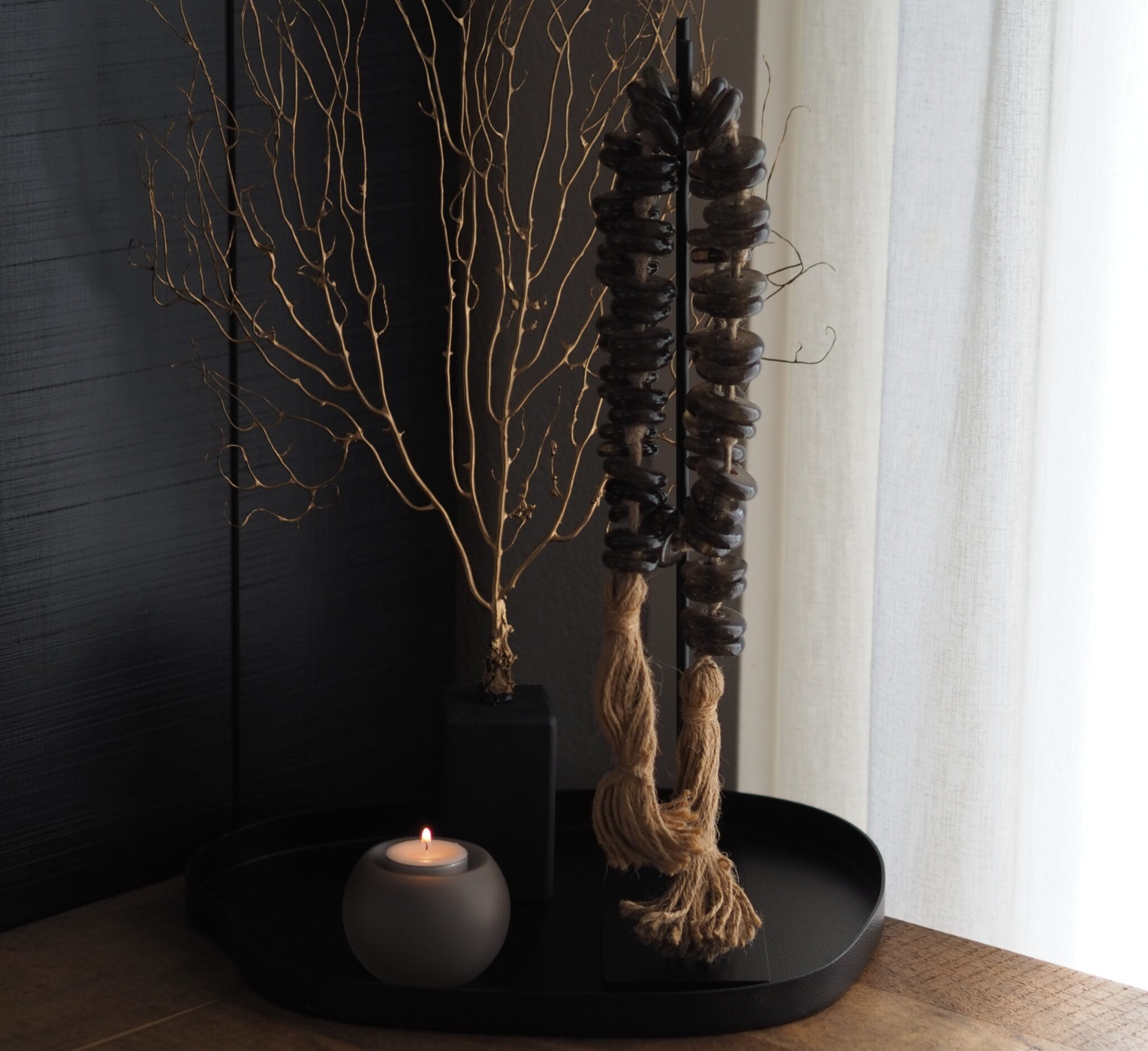 Kralenketting cici | olive