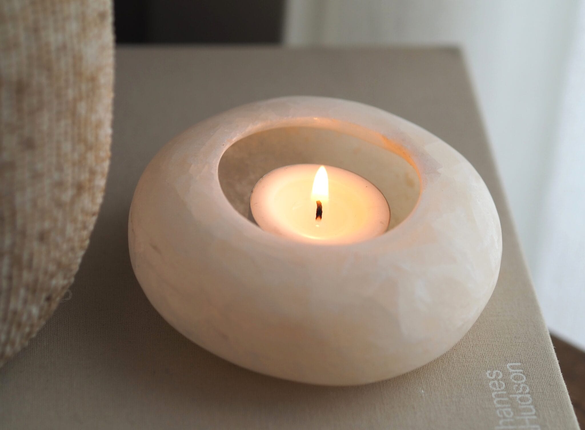 Waxinelichthouder Alabaster | mini