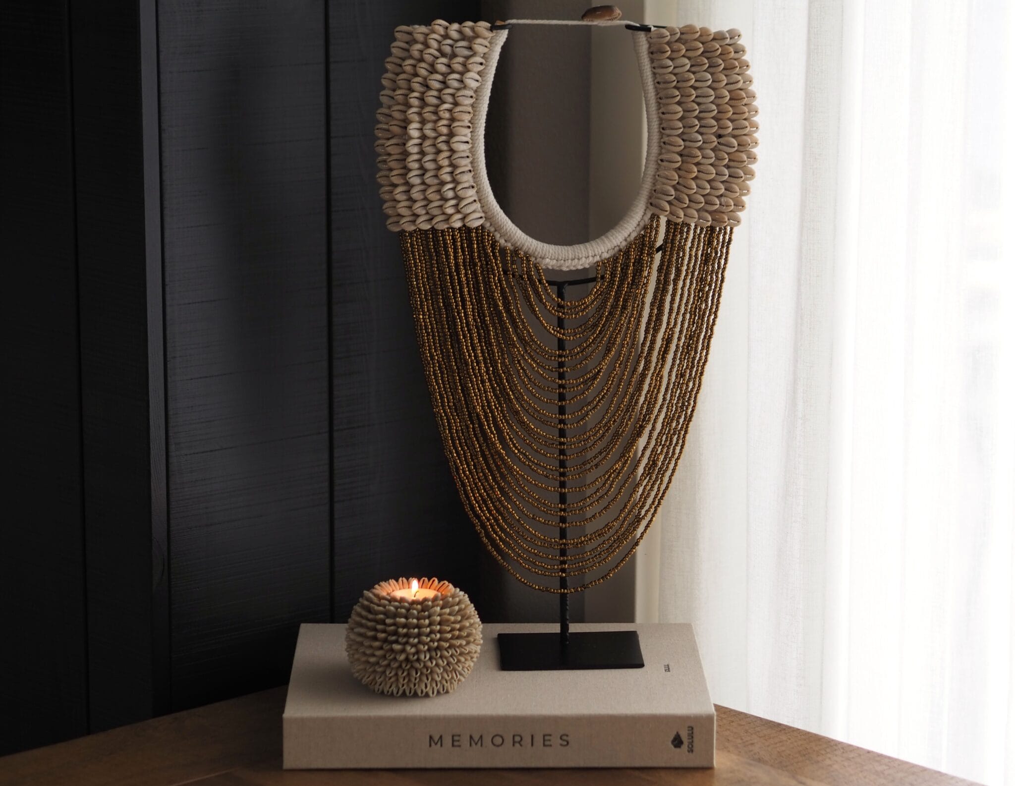 Schelpenketting Lea | gold